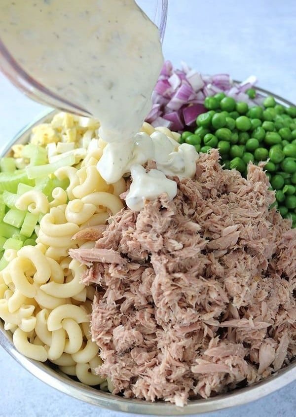 Nudelsalat mit Thunfisch: Dieser Nudelsalat hat’s in sich ...