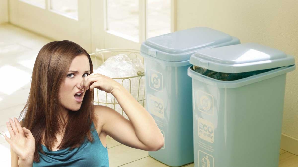 recyclez vos vieux parfums pour aromatiser la poubelle qui sent mauvais