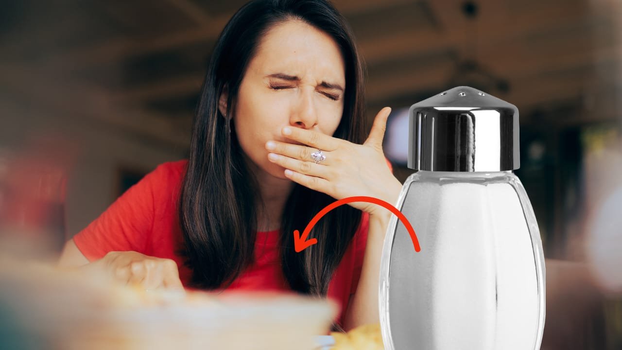 Piatto troppo salato