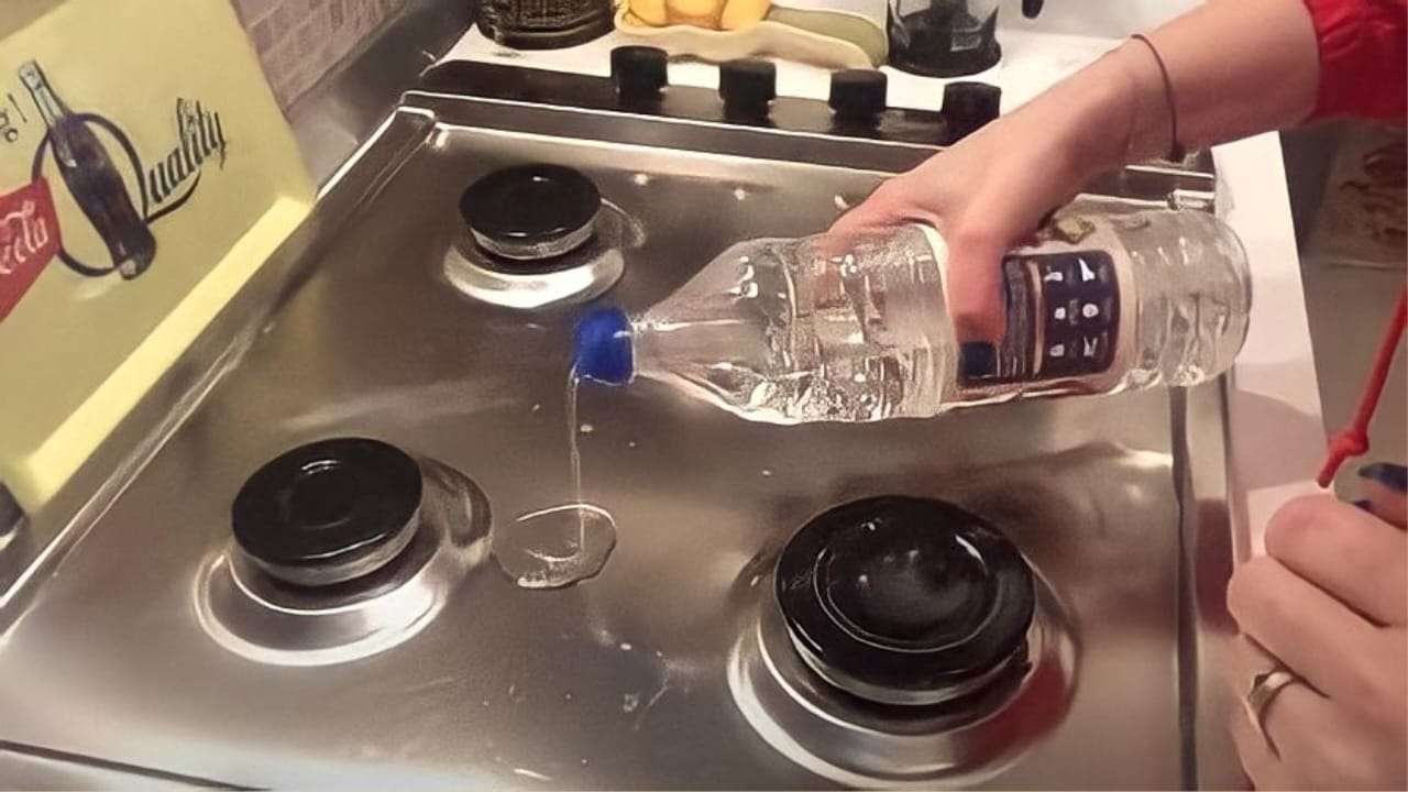 Piano di cottura lucido