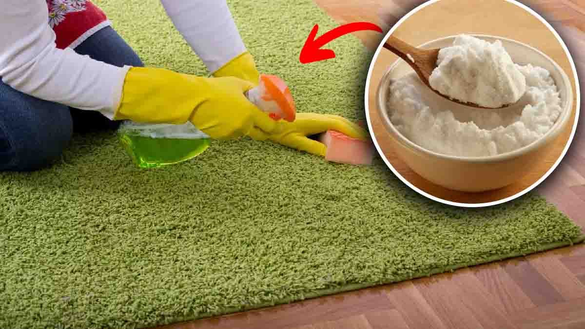 adoptez cette astuce merveilleuse pour nettoyer les tapis en profondeur tout en supprimant toute la poussiere