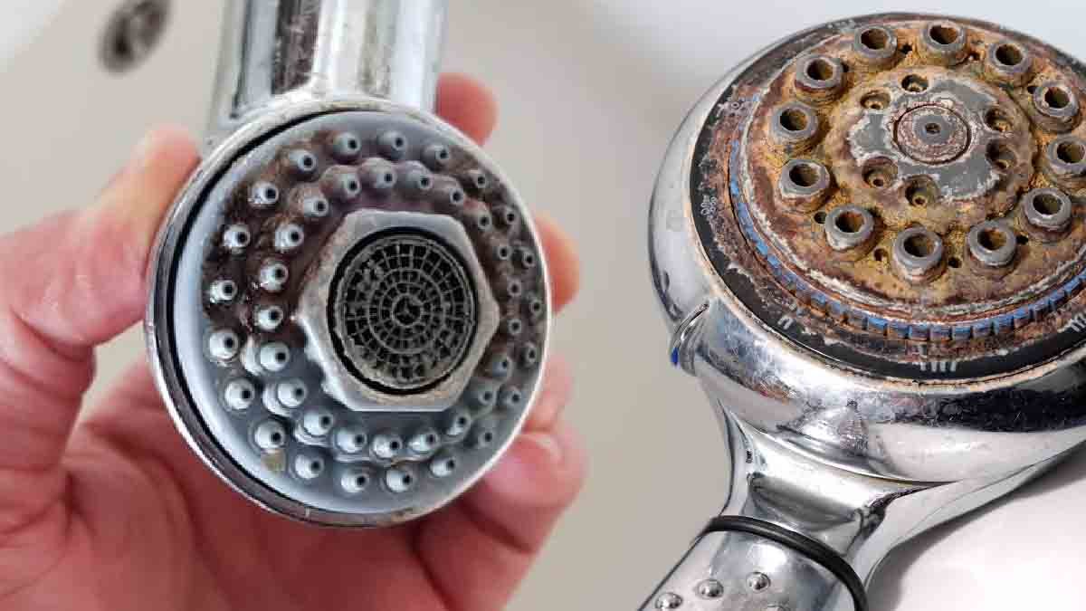 douchette pleine de calcaire lenlever est tres simple vous avez tout ce dont vous avez besoin dans la cuisine