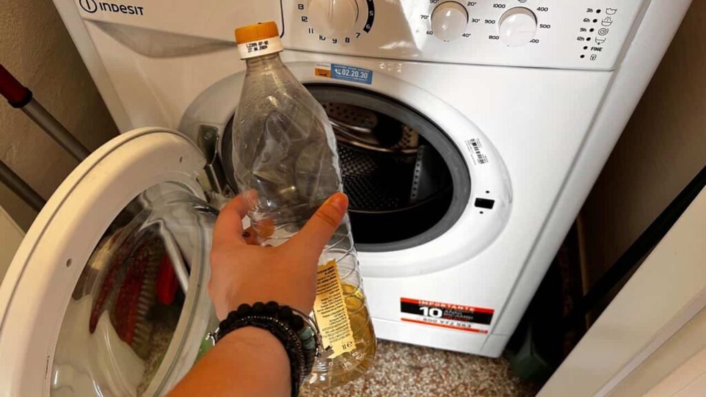 Aceto in lavatrice