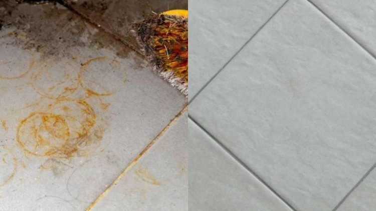 Rostflecken auf dem Balkon, wie man sie entfernt: 1 Tropfen und Sie ...