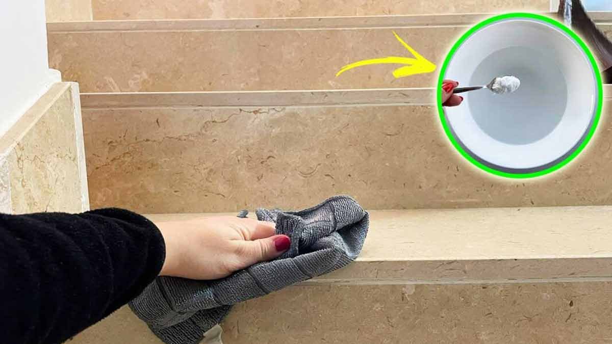 nettoyer les escaliers en marbre et enlever les taches ces simples methodes peuvent suffire