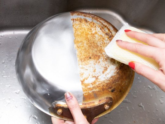 oxido sartenes eliminar