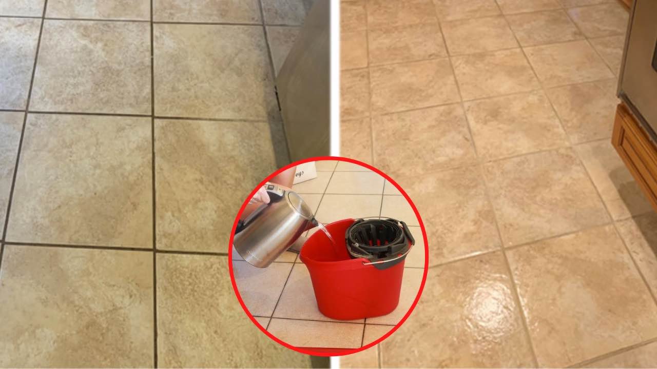 Trucco per il pavimento di casa