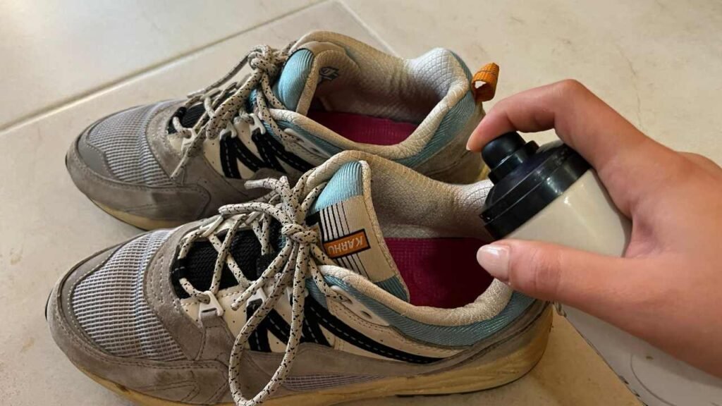 scarpe ginnastica lacca