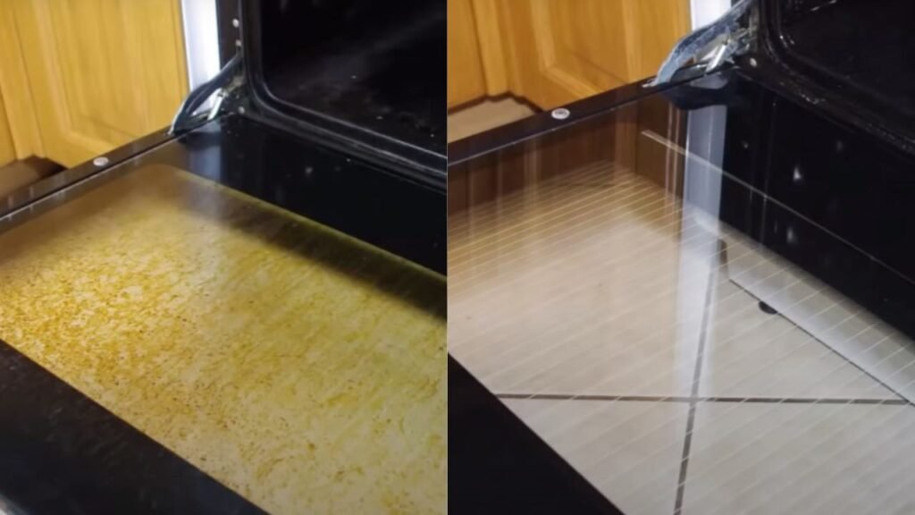 vetro forno prima e dopo